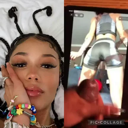 Coi Leray can’t believe guys are cumming on her soft ass