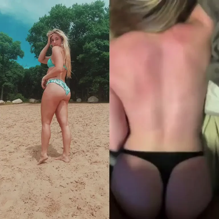 Thick blonde takes it all