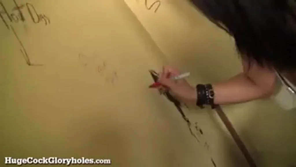 Busty Becky's Sloppy Gloryhole Cock Worship Frenzy