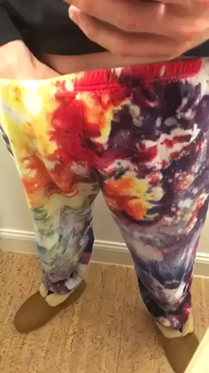🔥 [40+] Co(m)fy Tie-Dye Panties Tease 💦