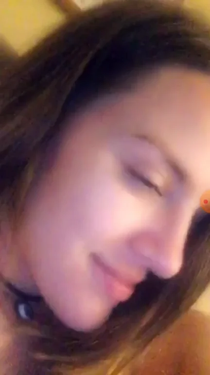 High School Slut's Snapchat Tease: Choker Neck & Cleavage Flash 🔥😈