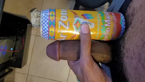 Thick Softie Dick Next to Monster Energy Can 🍆💦