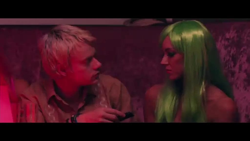 Strip club scene from the movie Plastic (2014)