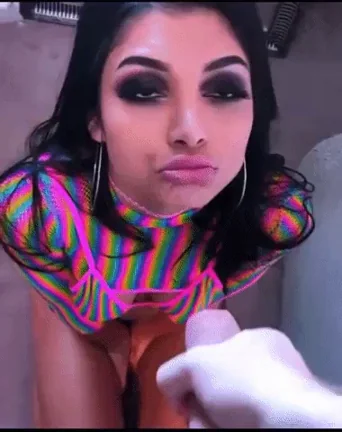 Cum-Drenched Pretty Face Slut Smirking with Jizz Load