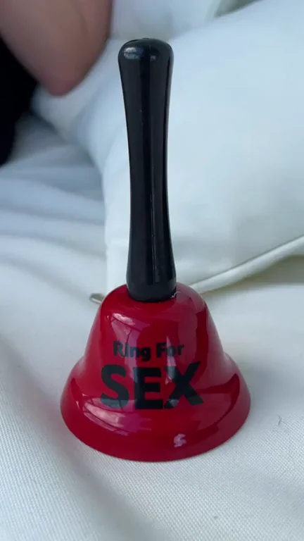 Goth Maid's Freeuse Pussy Service with Sexy Bell Summon