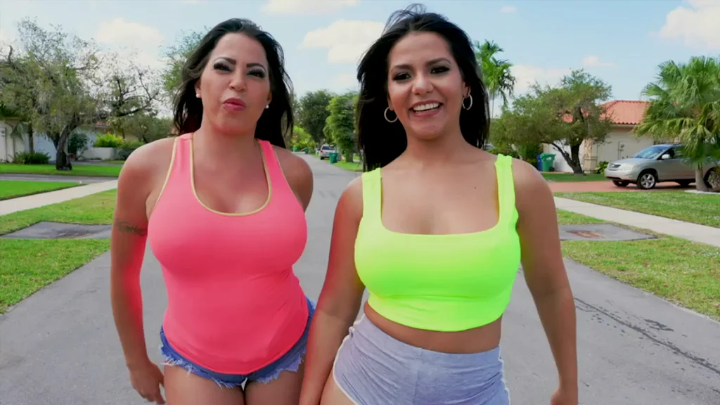 Julianna Vega & Rose Monroe Slobbering on Massive Cock 💦🍆🔥