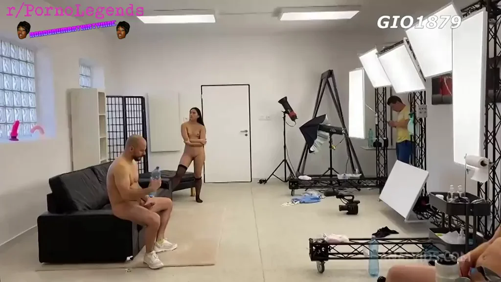 May stands there and waits for the room full of guys to get ready to gangbang her ?