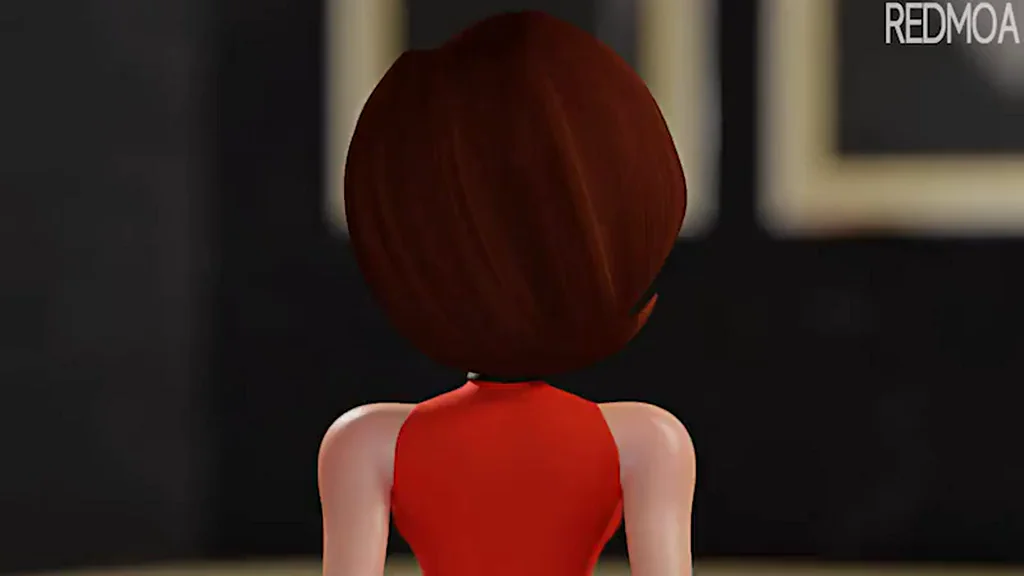 Elastigirl's Slutty Suit Tease: Redmoa MILF Ass Worship