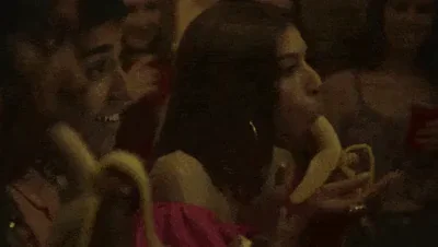 Mimi Keene Sucking Banana Tease in Sex Education 🔥🍌