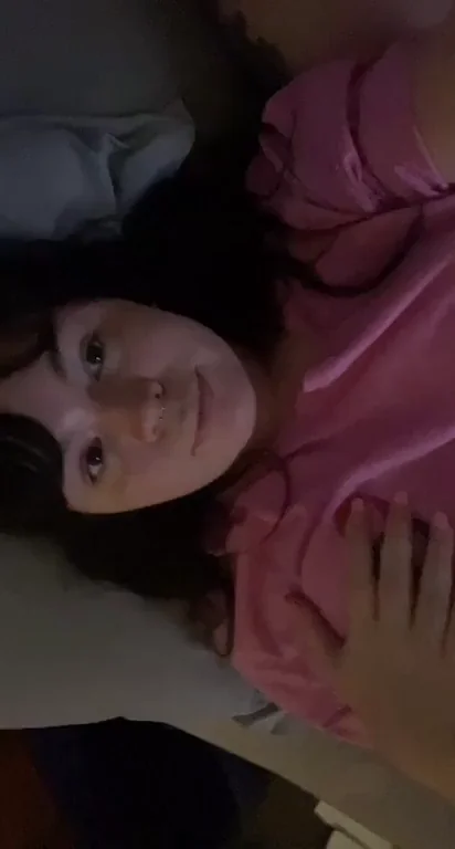 wearing no panties while watching a movie with daddy