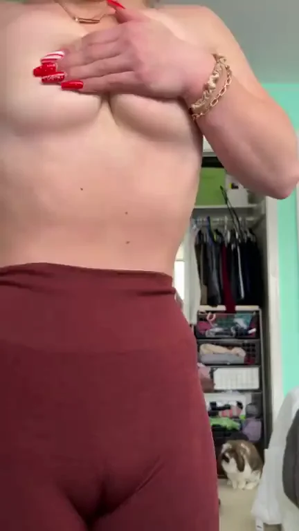 Pants are so tight you can see it from the back