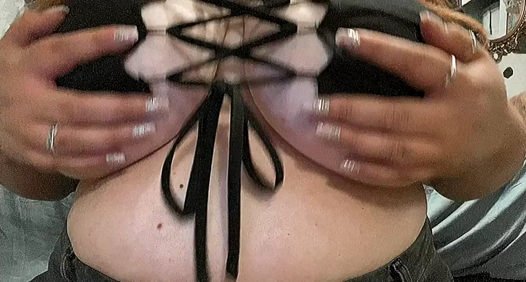 🔥 Epic Titty Drop from Lacy Bralette Slut 💦