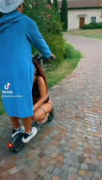 Scooter Slut's Public Cock Ride: Living the Best Life