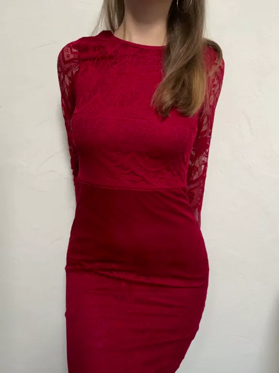 would you like to put your hand under my dress? ?