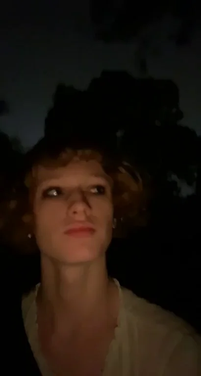 Slutty Femboy Feelin' Naughty in the Dark Outdoors 🌙🍑