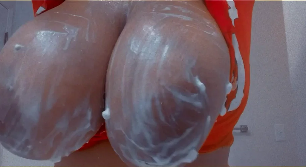Cum-Drenched Slutty Tits: Messy Enough for You?