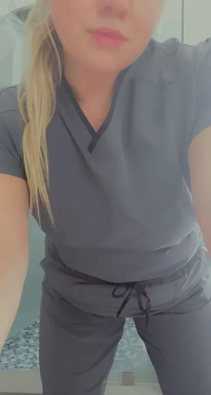 Hot Nurse Slut Stripping Outta Scrubs 😈👩‍⚕️💋