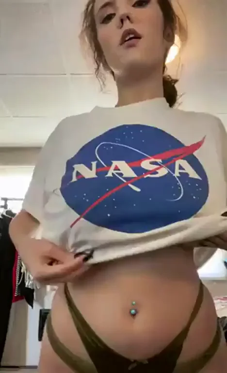 Damn Girl! 🍑 NASA Tits Twerk Tease 😍