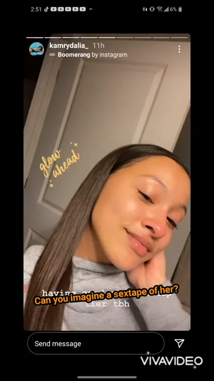 Instagram TikThot Kamryla's Juicy 🍑 Sextape Tease 🔥