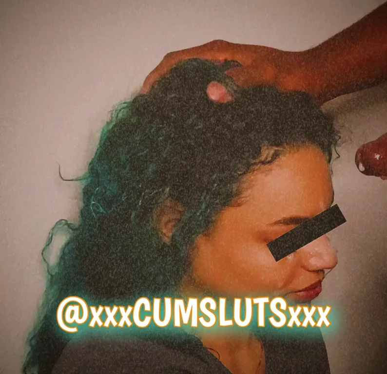 Blindfolded Ebony Slut Gets Epic Facial Cum Blast 💦😈