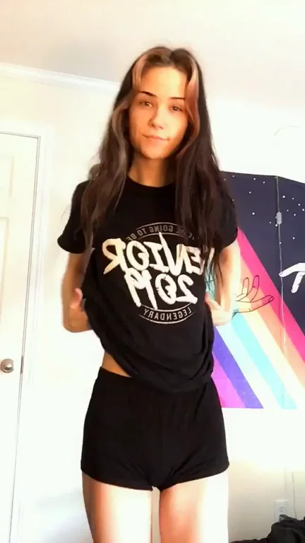 Tiny Titty Tease Drop 😈🍒 Smallest Bouncy Reveal Ever!
