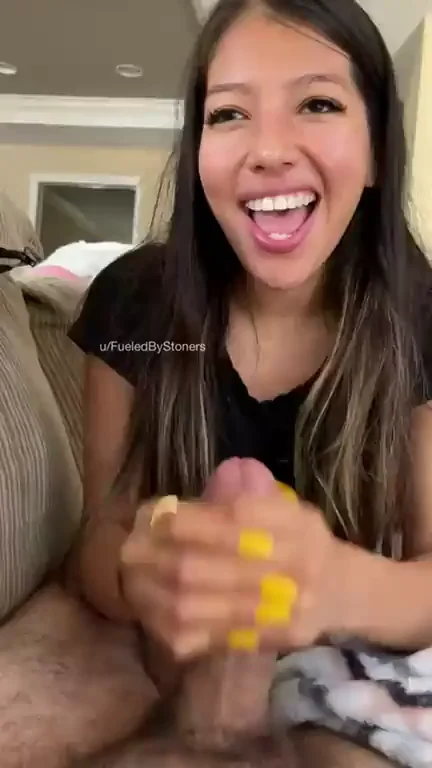 Milking My Bestie's BF: Ai Sayama's Slutty Handjob Drain