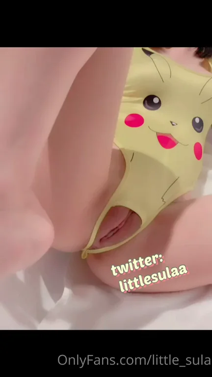 LittleSula's Pikachu Pussy Tease Melts Hearts - Whooty Asian Spread