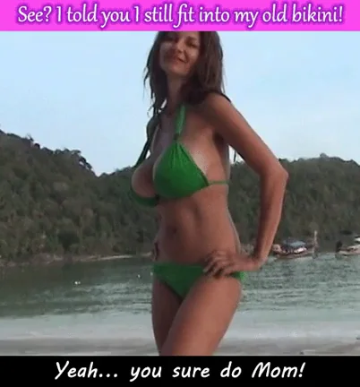 How does mommy look son ?