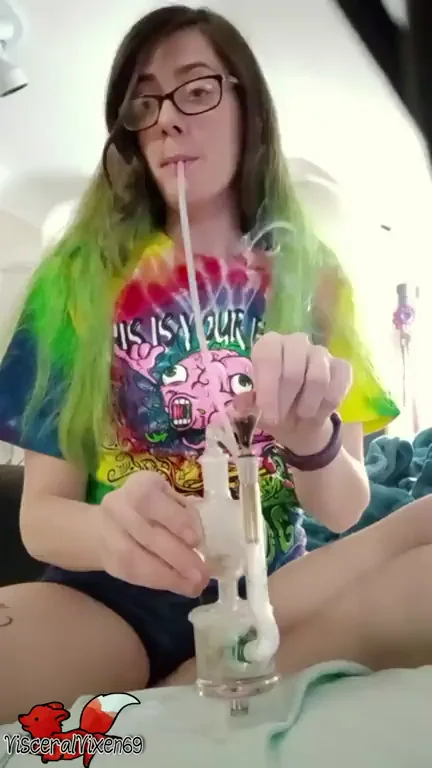 OC: This bday girl loves to smoke and suck!