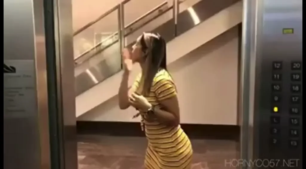 fucked my sister after a hot ride in the elevator