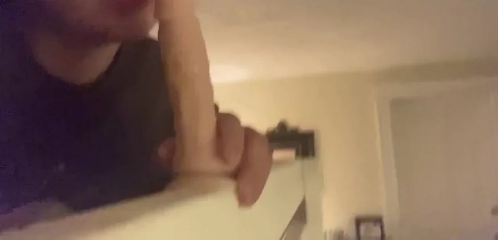🔥 Teasing My Juicy Pussy with Thick Dildo 😈