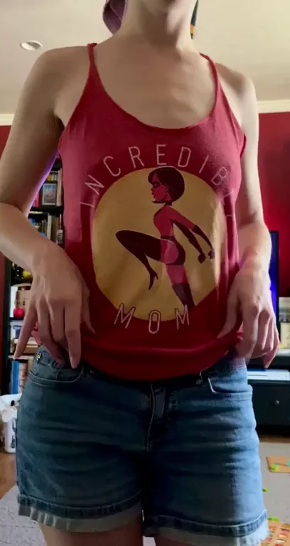 Incredible Mom, mother of two, MILF