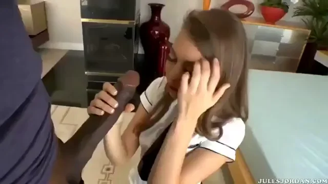 Kneeling Slut Worships Massive BBC 🍆👅🔥