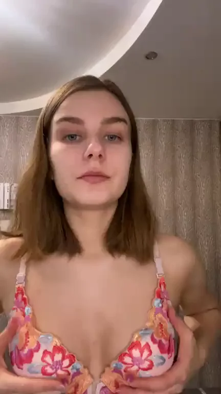 🍈 Teen Slut's Perky Naturals: Enough to Jerk Your Cock? 😈