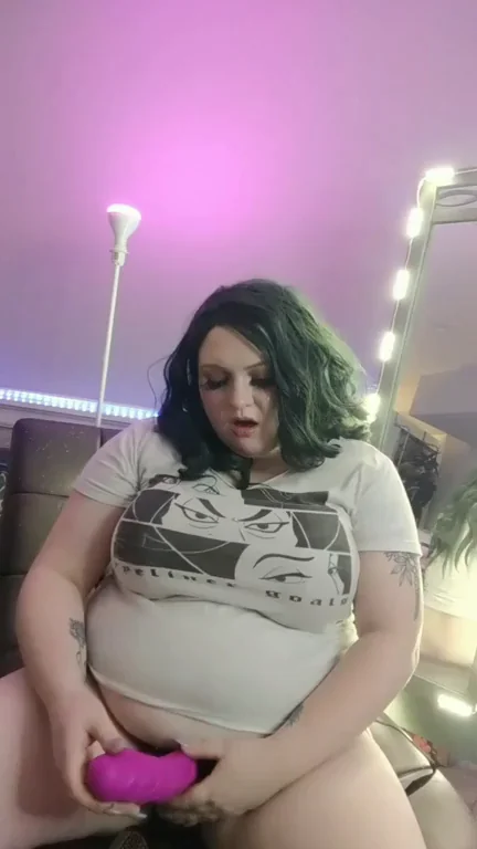 BBW Femdom Goddess Breeds Your Ass with Her Massive Pink Dildo JOI