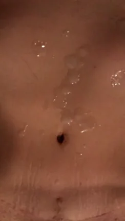 We weren’t going to film anything for this one but he covered me so good in his cum we recorded the aftermath of the fuck session.