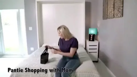 Pantie shopping with mom