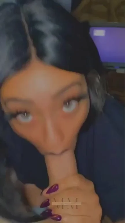 Eyes Rolling Back on That Deep Dick Slurp 😵‍💫🍆 [OC]