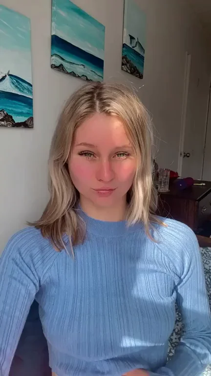 Innocent titty drop