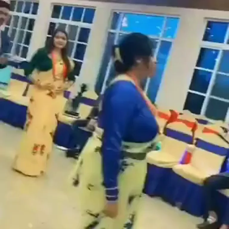 Desi Mom Shaking Massive Tits at Party to Lure Son's Dick 🍑💦