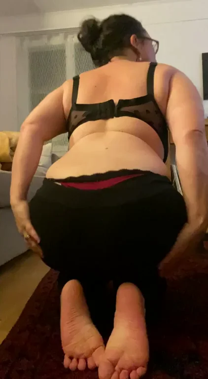 Be honest, does my ass turn you on?