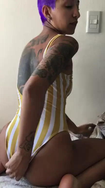 Devil's Naughty Latina Baby Spreads Her Juicy Ass to Drain Your Balls 🔥🍑