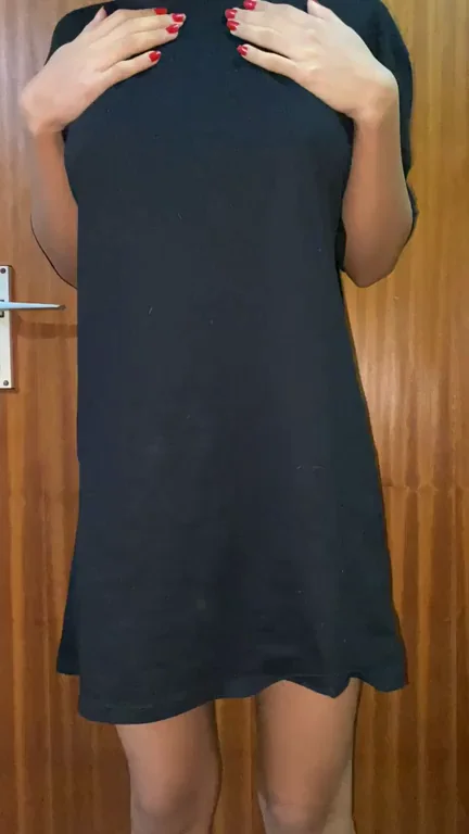 Topless Sleep Tease: Cute Desi Girl Drops Her Dress 😈🍒