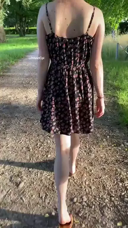 Admit it. You always wanted to peek under my sundress. I got you.