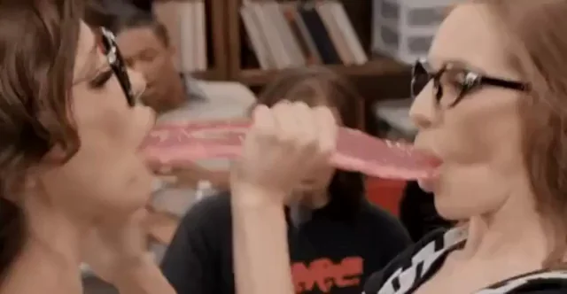 Adriana Chechik & Kimmy Kimm Tongue-Fuck the Classroom Demo