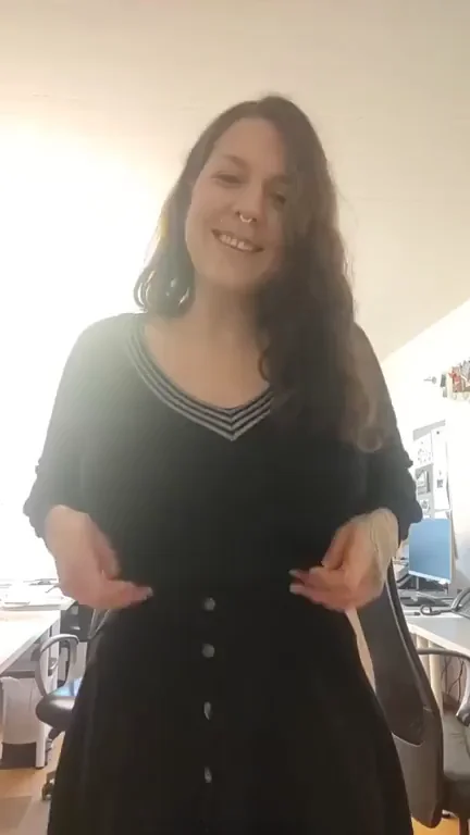 🗂️ Office Titty Drop: Letting My Big Jugs Breathe at Work! Wanna Be My Co-Worker? 😈
