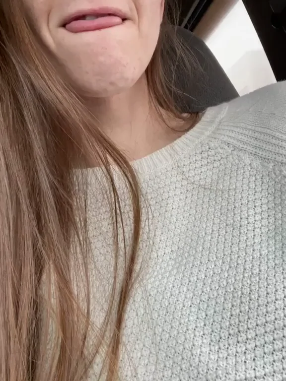 A tall girl doing the most for a public? flashing ?