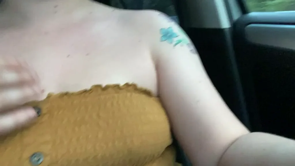 [F] This was my very first time public flashing, I was so nervous!