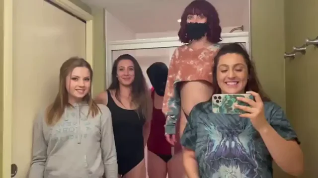 Silly Slutty Friends Flashing Tits & Teasing 🥵🍈🍈