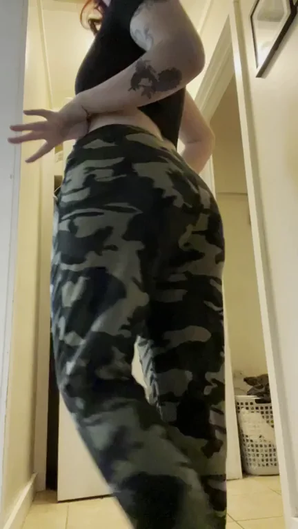 Hope Ya Dig My Juicy Camo Booty 🍑🔥